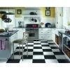 Armstrong Flooring Alterna 14-piece 16-in X 16-in Groutable Solid Betcha Black Glue (Adhesive) Vinyl Tile