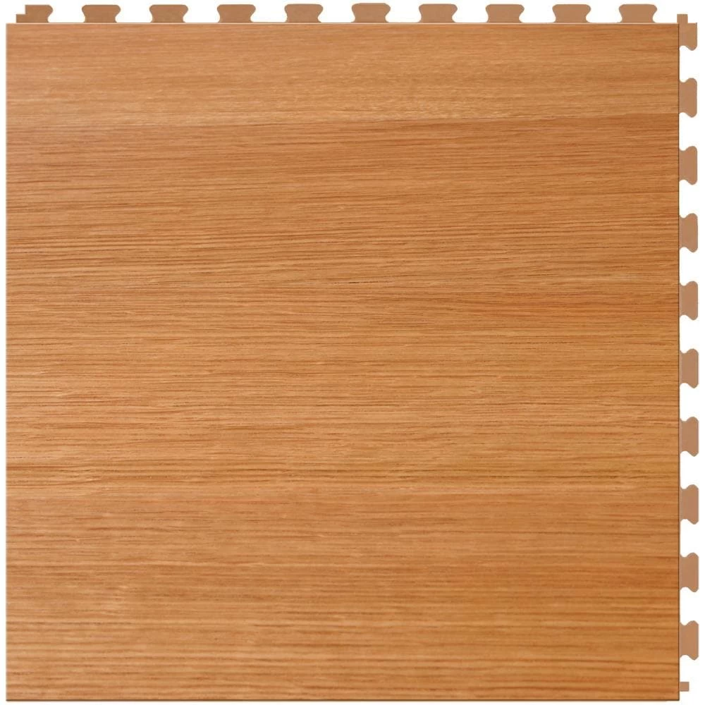 Perfection Floor Tile Bordeaux Wood Collection Bordeaux Walnut/Satin 20-in X 20-in Water Resistant Interlocking Luxury Flooring (16.7-sq Ft) 6 Perfection Floor Tile Bordeaux Wood Collection Bordeaux Walnut/Satin 20-in X 20-in Water Resistant Interlocking Luxury Flooring (16.7-sq Ft) - Image 6