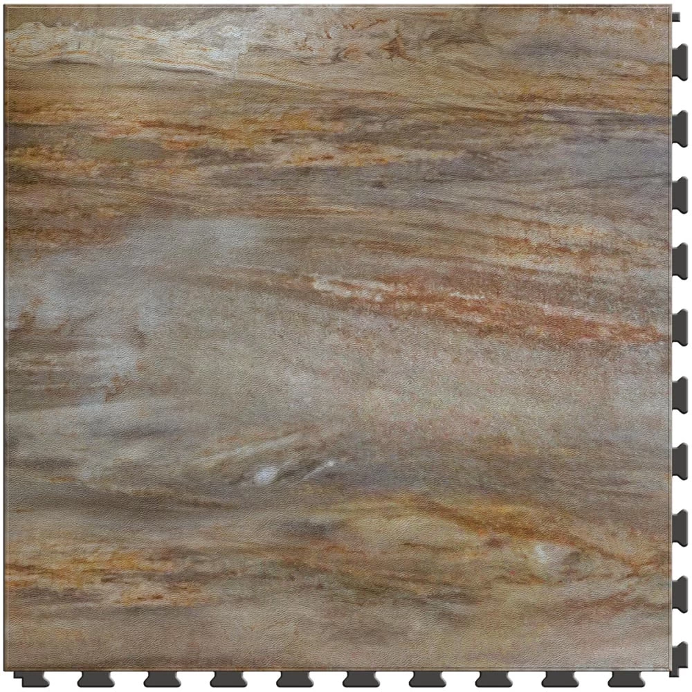 Perfection Floor Tile Stonecreek Collection Cheyenne Shale/Satin 20-in X 20-in Water Resistant Interlocking Luxury Flooring (16.7-sq Ft) 2 Perfection Floor Tile Stonecreek Collection Cheyenne Shale/Satin 20-in X 20-in Water Resistant Interlocking Luxury Flooring (16.7-sq Ft) - Image 2