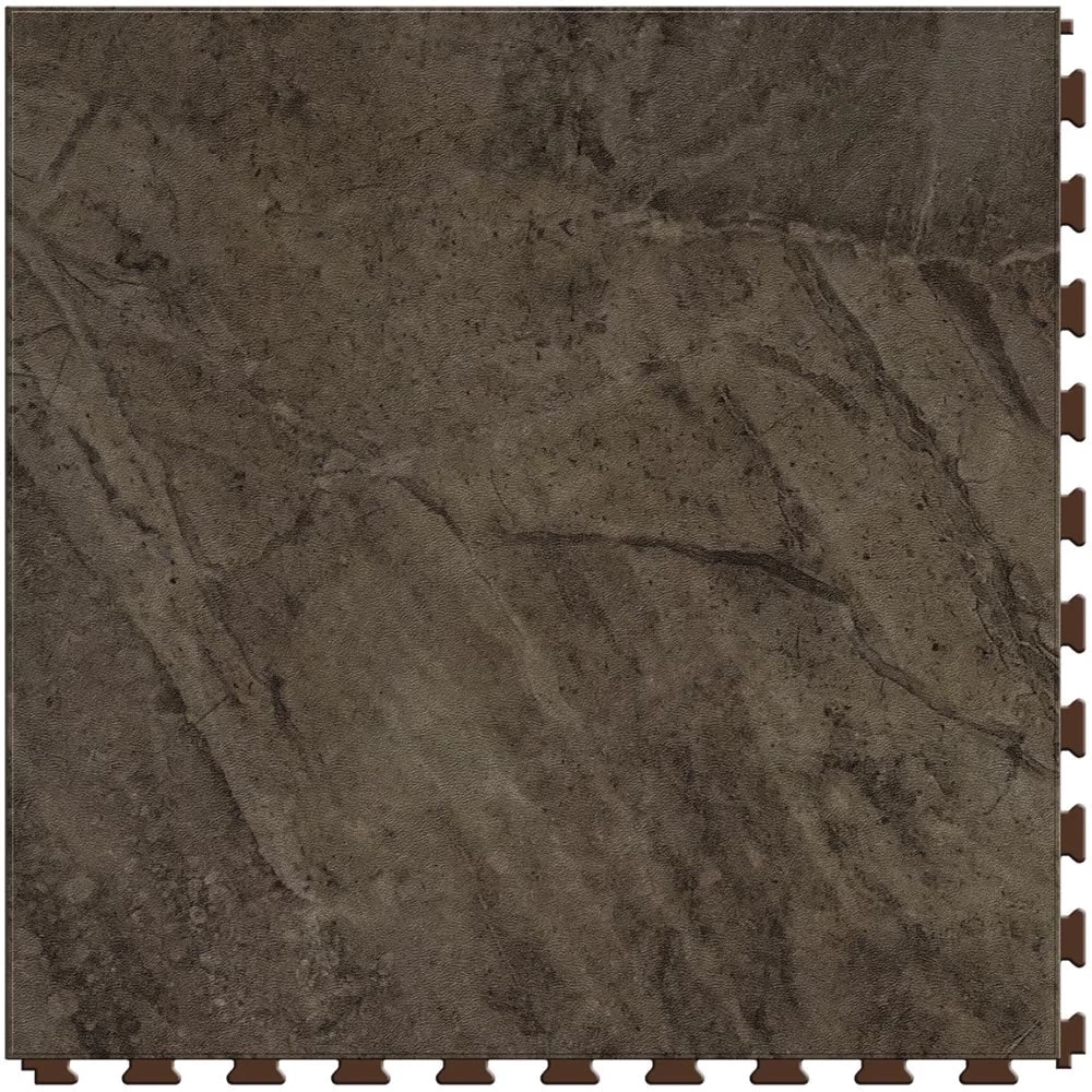 Perfection Floor Tile Stonecreek Collection Cheyenne Shale/Satin 20-in X 20-in Water Resistant Interlocking Luxury Flooring (16.7-sq Ft) 5 Perfection Floor Tile Stonecreek Collection Cheyenne Shale/Satin 20-in X 20-in Water Resistant Interlocking Luxury Flooring (16.7-sq Ft) - Image 5