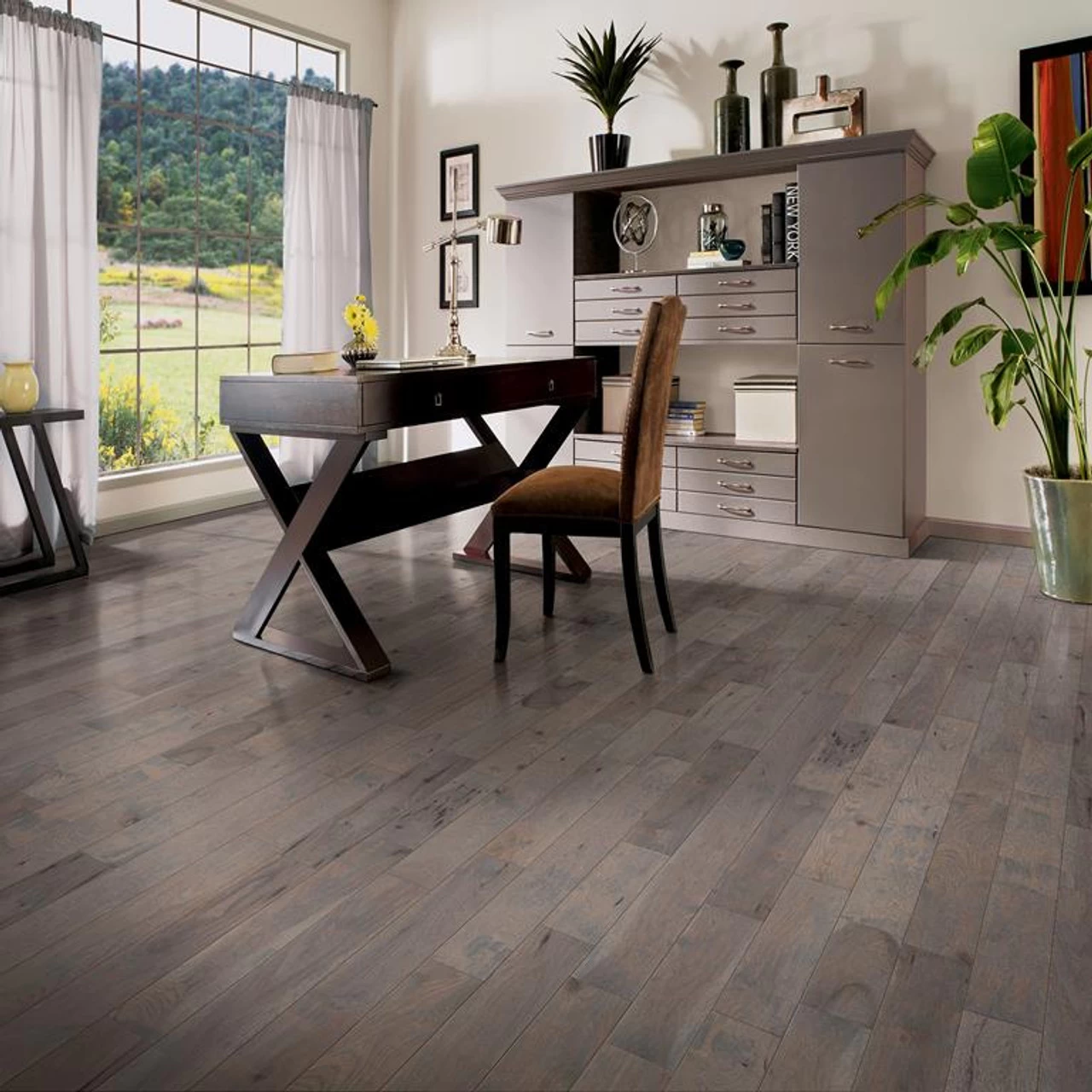 Robbins Natural Forest Scrape NFSH500H Ocean Vibe 3/4" X 5" Hickory Hardwood Flooring 2 Robbins Natural Forest Scrape NFSH500H Ocean Vibe 3/4" X 5" Hickory Hardwood Flooring - Image 2