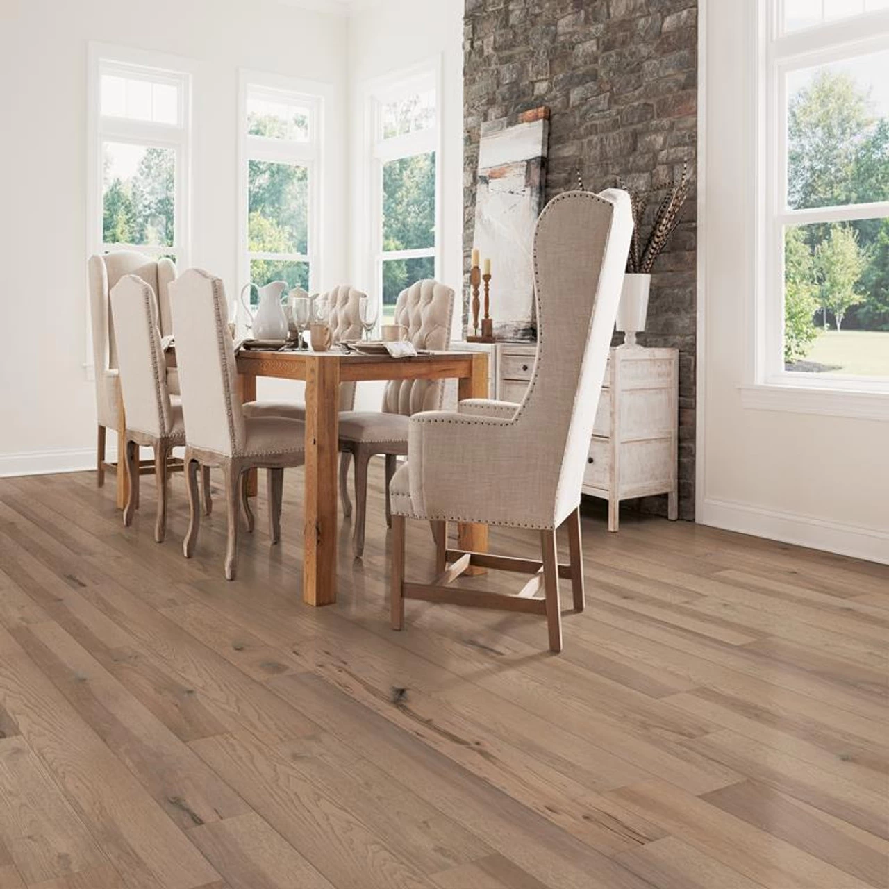 Robbins Natures Canvas Gold EKNC75L03W Barley And Hops 1/2" X 7 1/2" White Oak Hardwood Flooring 2 Robbins Natures Canvas Gold EKNC75L03W Barley And Hops 1/2" X 7 1/2" White Oak Hardwood Flooring - Image 2