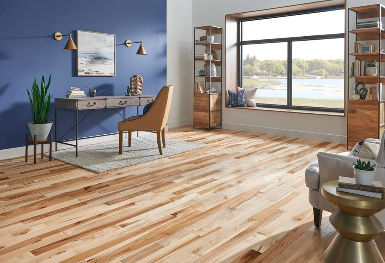 Robbins Natural Forest Smooth NFSH210S Country Natural 3/4" X 5" Hickory Hardwood Flooring 2 Robbins Natural Forest Smooth NFSH210S Country Natural 3/4" X 5" Hickory Hardwood Flooring - Image 2
