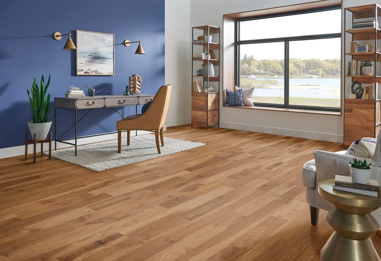Robbins Natural Forest Smooth NFSH250S Creek Trail 3/4" X 5" Hickory Hardwood Flooring 2 Robbins Natural Forest Smooth NFSH250S Creek Trail 3/4" X 5" Hickory Hardwood Flooring - Image 2