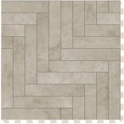 Perfection Floor Tile Master Mosaic Castle Stone/Satin 20-in X 20-in Water Resistant Interlocking Luxury Flooring (16.7-sq Ft) 7 Perfection Floor Tile Master Mosaic Castle Stone/Satin 20-in X 20-in Water Resistant Interlocking Luxury Flooring (16.7-sq Ft) -Carpet Floor Shop 14117373 1800x1800