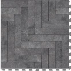 Perfection Floor Tile Master Mosaic Castle Stone/Satin 20-in X 20-in Water Resistant Interlocking Luxury Flooring (16.7-sq Ft) 9 Perfection Floor Tile Master Mosaic Castle Stone/Satin 20-in X 20-in Water Resistant Interlocking Luxury Flooring (16.7-sq Ft) -Carpet Floor Shop 14117678 1800x1800