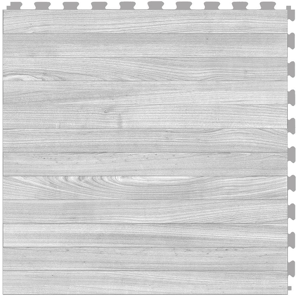 Perfection Floor Tile Mystic Plank Collection Gray Oak/Satin 20-in X 20-in Water Resistant Interlocking Luxury Flooring (16.7-sq Ft) 1 Perfection Floor Tile Mystic Plank Collection Gray Oak/Satin 20-in X 20-in Water Resistant Interlocking Luxury Flooring (16.7-sq Ft)