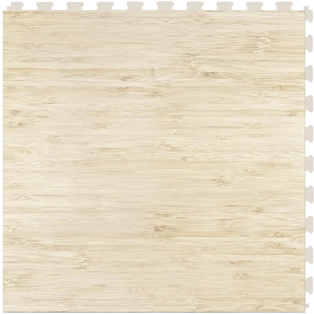 Perfection Floor Tile Mystic Plank Collection Gray Oak/Satin 20-in X 20-in Water Resistant Interlocking Luxury Flooring (16.7-sq Ft) 3 Perfection Floor Tile Mystic Plank Collection Gray Oak/Satin 20-in X 20-in Water Resistant Interlocking Luxury Flooring (16.7-sq Ft) - Image 3