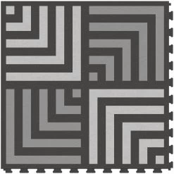Perfection Floor Tile Geo Collection Master Knot Black/Satin 20-in X 20-in Water Resistant Interlocking Luxury Flooring (16.7-sq Ft) 12 Perfection Floor Tile Geo Collection Master Knot Black/Satin 20-in X 20-in Water Resistant Interlocking Luxury Flooring (16.7-sq Ft) -Carpet Floor Shop 14863916 3fc08918 738e 4ab1 8e06 b44ac10740e7 1800x1800