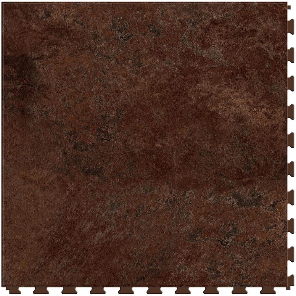 Perfection Floor Tile Stonecraft Collection Sedona Slate/Satin 20-in X 20-in Water Resistant Interlocking Luxury Flooring (16.7-sq Ft) 1 Perfection Floor Tile Stonecraft Collection Sedona Slate/Satin 20-in X 20-in Water Resistant Interlocking Luxury Flooring (16.7-sq Ft)