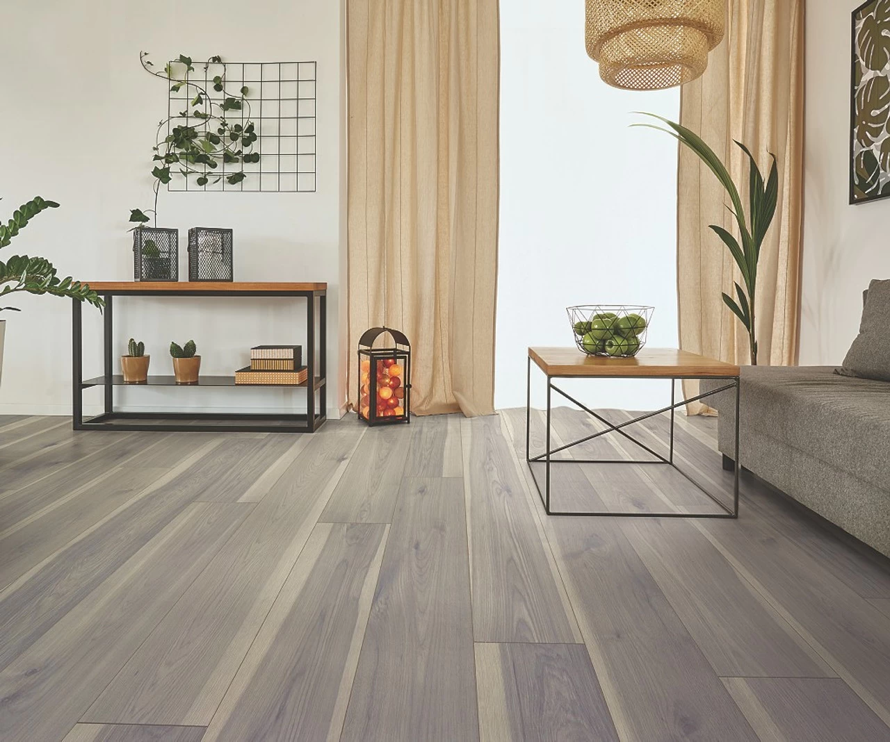 Mohawk Fulford CDL93-03 Fumed Hickory 7 1/2" X 54" RevWood Select 12 MM Laminate Flooring 2 Mohawk Fulford CDL93-03 Fumed Hickory 7 1/2" X 54" RevWood Select 12 MM Laminate Flooring - Image 2