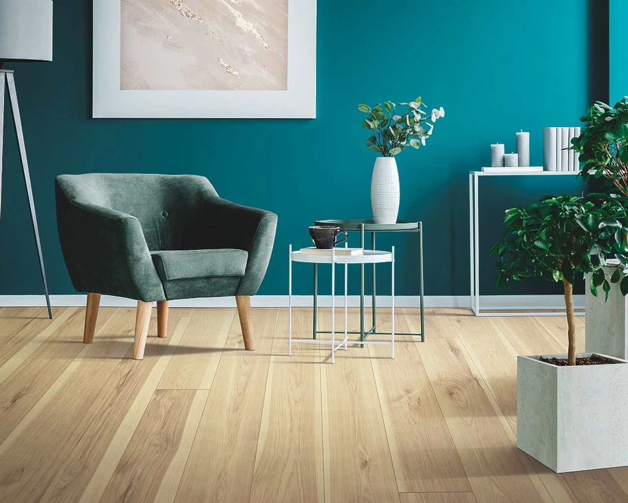 Mohawk Fulford CDL93-04 Natural Hickory 7 1/2" X 54" RevWood Select 12 MM Laminate Flooring 2 Mohawk Fulford CDL93-04 Natural Hickory 7 1/2" X 54" RevWood Select 12 MM Laminate Flooring - Image 2