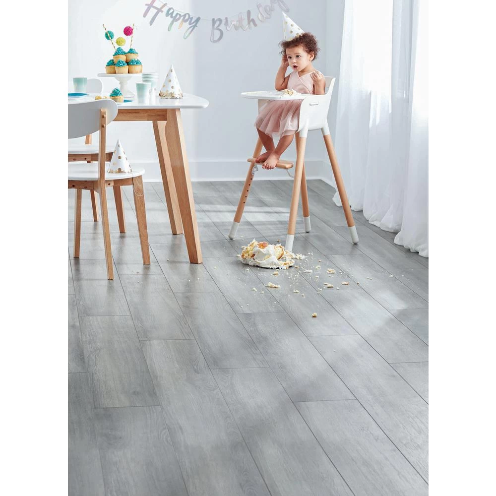 Home Decorators Collection Disher Oak 8mm Thick X 8.03 In. Wide X 47.64 In. Length Laminate Flooring (21.26 Sq. Ft. / Case) 4 Home Decorators Collection Disher Oak 8mm Thick X 8.03 In. Wide X 47.64 In. Length Laminate Flooring (21.26 Sq. Ft. / Case) - Image 4