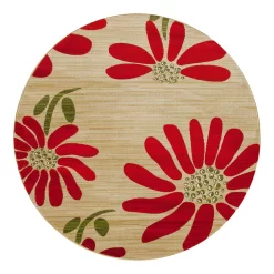 Art Carpet St. Croix Spring Daisy Beige Indoor Outdoor Rug -Carpet Floor Shop 3784091 ALT3