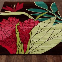 Art Carpet St. Croix Aloha Brown Indoor Outdoor Rug -Carpet Floor Shop 3784103 ALT2