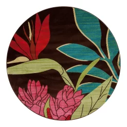 Art Carpet St. Croix Aloha Brown Indoor Outdoor Rug -Carpet Floor Shop 3784103 ALT3