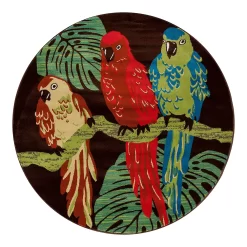 Art Carpet St. Croix Parrots Indoor Outdoor Rug 7 Art Carpet St. Croix Parrots Indoor Outdoor Rug -Carpet Floor Shop 3784105 ALT3