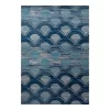 Art Carpet Oceanside Waves Blue Gray Indoor Outdoor Rug