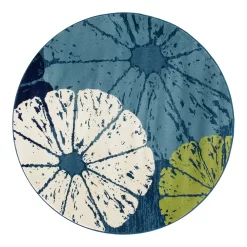 Art Carpet Oceanside Citrus Slice Blue Indoor Outdoor Rug 7 Art Carpet Oceanside Citrus Slice Blue Indoor Outdoor Rug -Carpet Floor Shop 3784127 ALT3