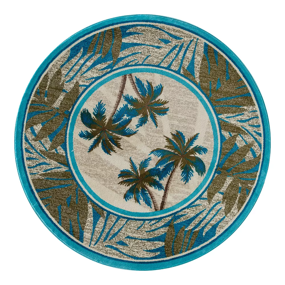 Art Carpet Bahama Frond Indoor Outdoor Rug 3 Art Carpet Bahama Frond Indoor Outdoor Rug - Image 3