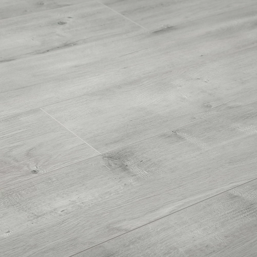 BuildDirect Ultra Grey 12mm 48" X 6.7" Laminate Flooring (26.68sq. Ft. Per Box) 1 BuildDirect Ultra Grey 12mm 48" X 6.7" Laminate Flooring (26.68sq. Ft. Per Box)