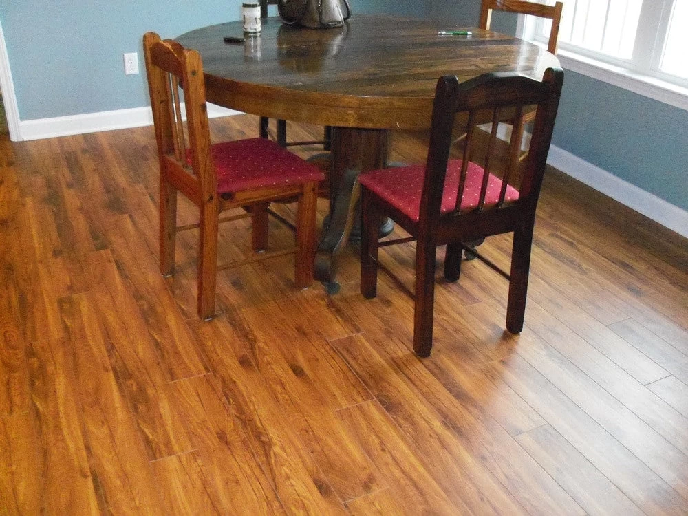 BuildDirect Savannah Cherry 12mm 48" X 5" Laminate Flooring (16.6sq. Ft. Per Box) 7 BuildDirect Savannah Cherry 12mm 48" X 5" Laminate Flooring (16.6sq. Ft. Per Box) - Image 7