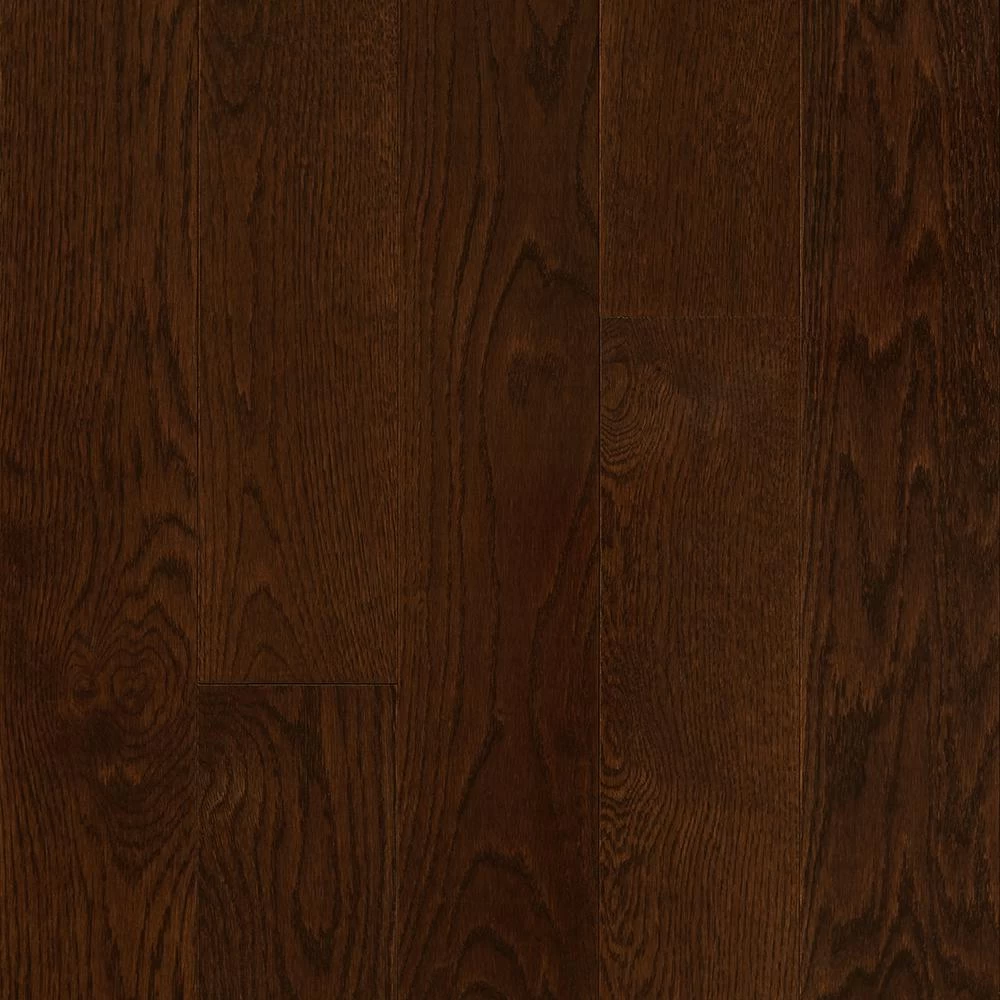 Bruce Plano Oak Gunstock 3/4 In. Thick X 5 In. Wide X Varying Length Solid Hardwood Flooring (23.5 Sq. Ft. / Case) 8 Bruce Plano Oak Gunstock 3/4 In. Thick X 5 In. Wide X Varying Length Solid Hardwood Flooring (23.5 Sq. Ft. / Case) - Image 8