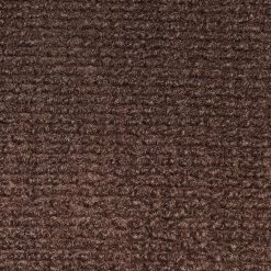 Indoor/Outdoor Carpet With Rubber Marine Backing - Dark Brown 6' X 10' - Several Sizes Available - Carpet Flooring For Patio, Porch, Deck, Boat, Basement Or Garage