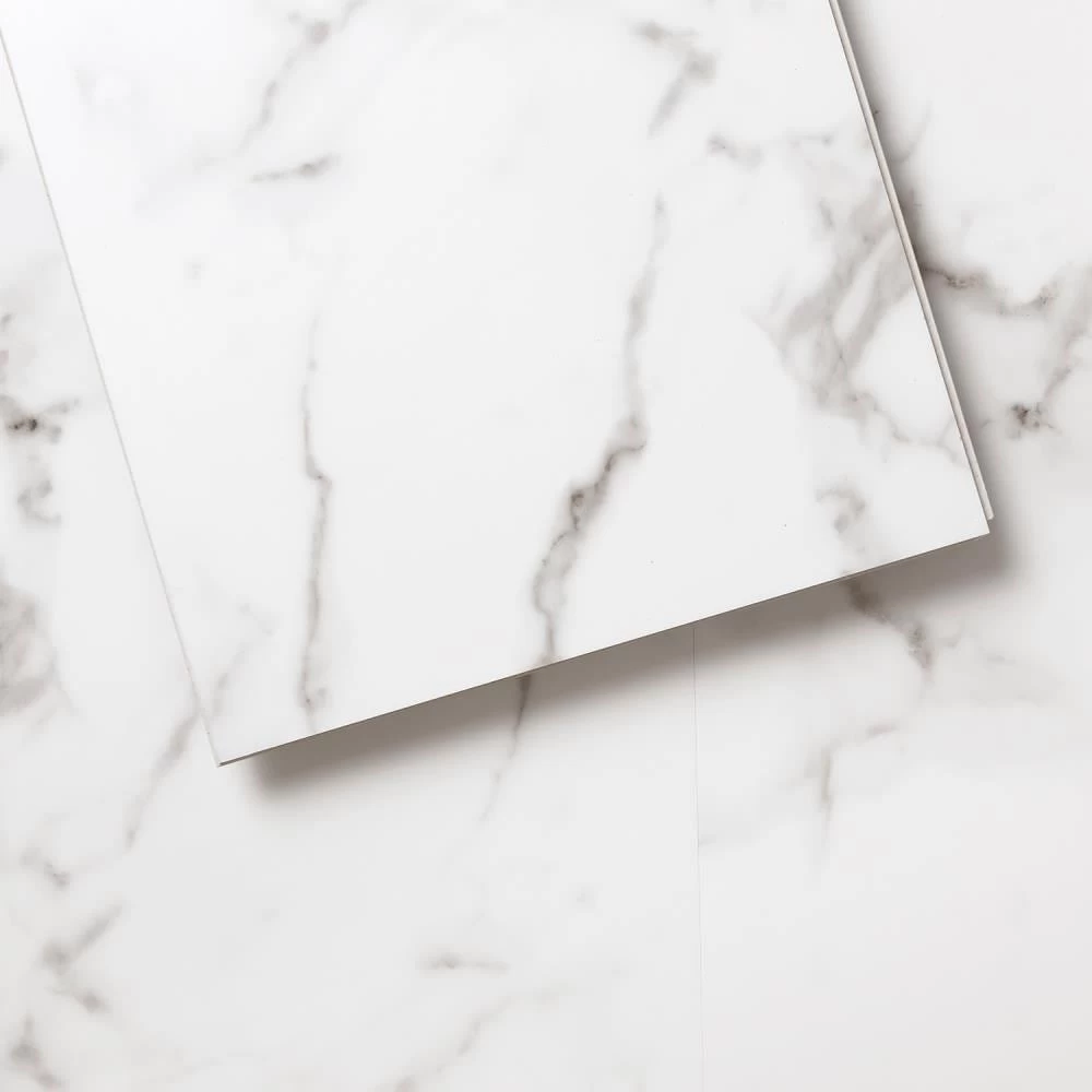 Lucida USA Terracore Calacatta 12-in Wide X 7-mm Thick Waterproof Interlocking Luxury Vinyl Plank Flooring (16-sq Ft) 1 Lucida USA Terracore Calacatta 12-in Wide X 7-mm Thick Waterproof Interlocking Luxury Vinyl Plank Flooring (16-sq Ft)