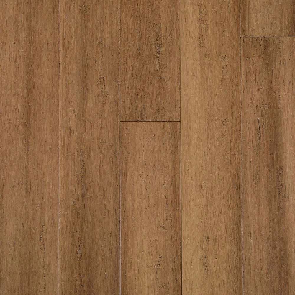 Home Decorators Collection Hand Scraped Strand Woven Light Taupe 3/8 In. T X 5-1/8 In. W X 36 In. L Engineered Click Bamboo Flooring 5 Home Decorators Collection Hand Scraped Strand Woven Light Taupe 3/8 In. T X 5-1/8 In. W X 36 In. L Engineered Click Bamboo Flooring - Image 5