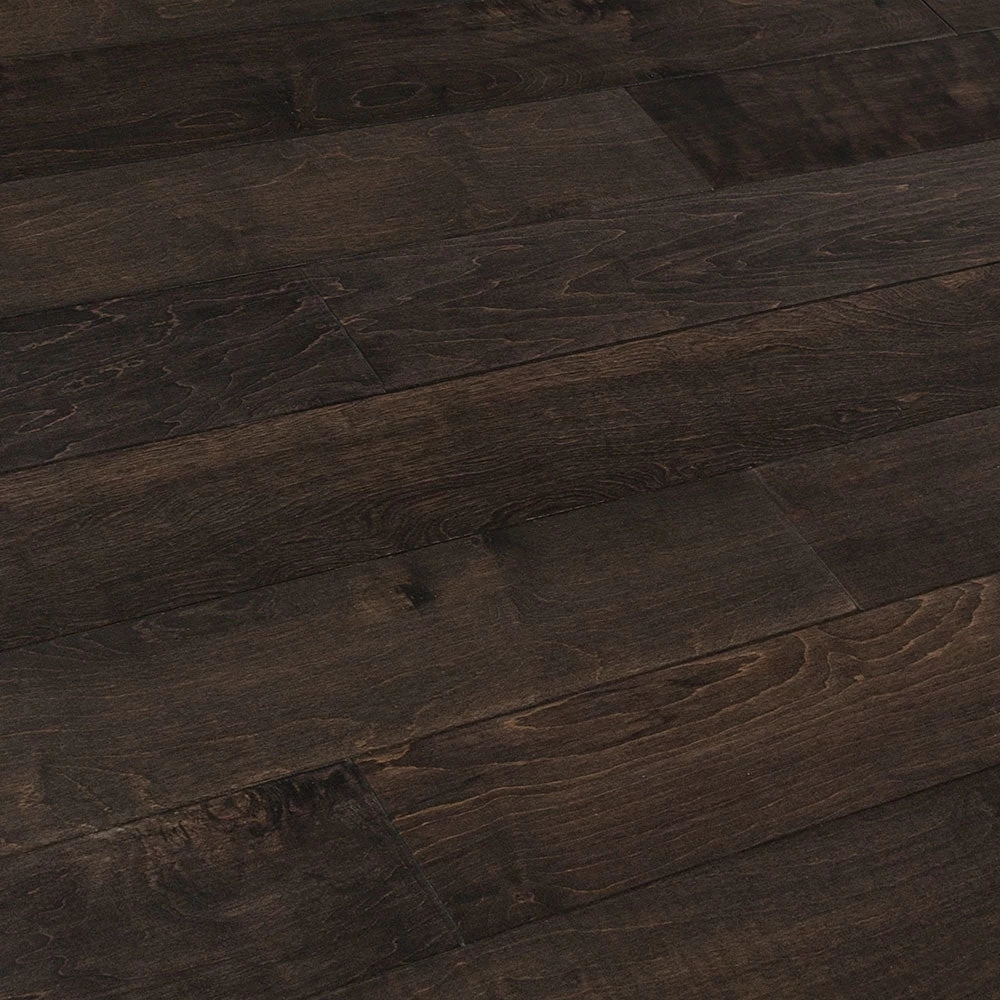 BuildDirect Maple - Dark Chocolate 2mm Thick RL X 6" Engineered Hardwood Flooring (24 Sq Ft Per Box) 1 BuildDirect Maple - Dark Chocolate 2mm Thick RL X 6" Engineered Hardwood Flooring (24 Sq Ft Per Box)