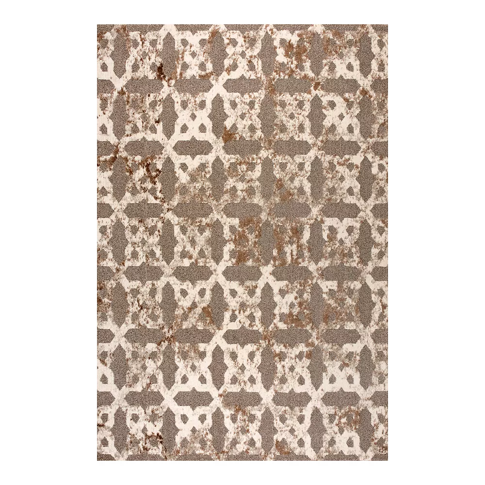 Art Carpet Amenia Beige Square Trellis Rug 1 Art Carpet Amenia Beige Square Trellis Rug