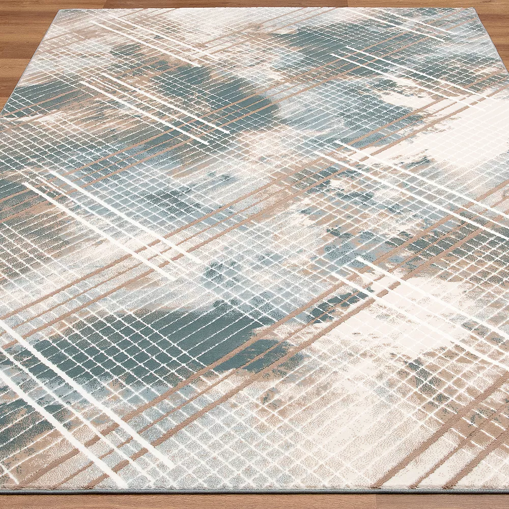 Art Carpet Harmotia Abstract Striped Rug 2 Art Carpet Harmotia Abstract Striped Rug - Image 2