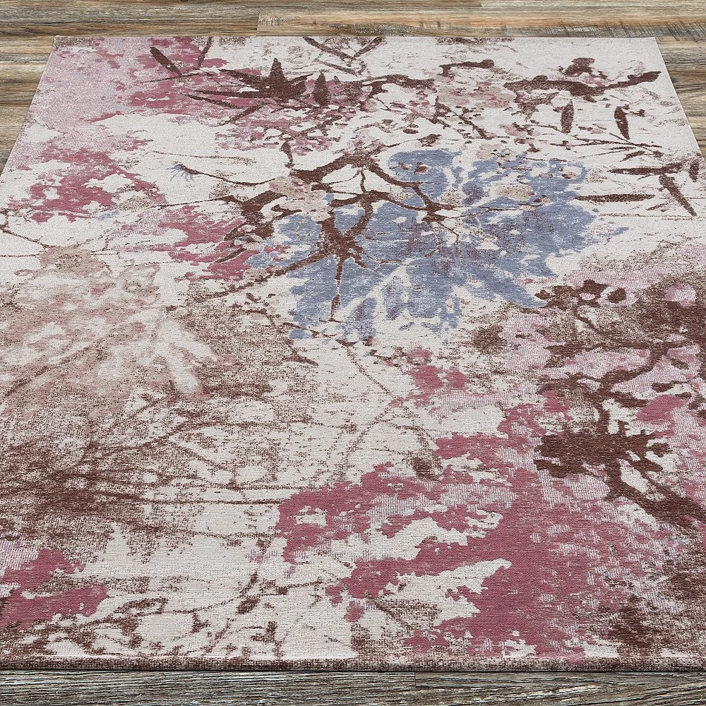 Art Carpet Festival Jacquard Woven Leaf Rug 2 Art Carpet Festival Jacquard Woven Leaf Rug - Image 2