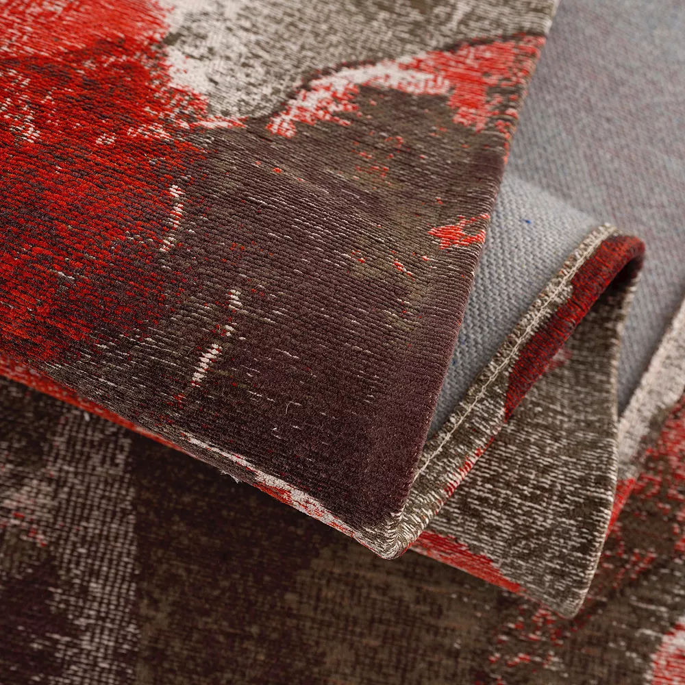 Art Carpet Festival Jacquard Woven Bouquet Rug 2 Art Carpet Festival Jacquard Woven Bouquet Rug - Image 2