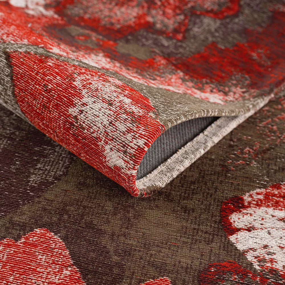 Art Carpet Festival Jacquard Woven Bouquet Rug 3 Art Carpet Festival Jacquard Woven Bouquet Rug - Image 3