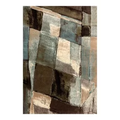 Art Carpet Adenning Checkerboard Rug