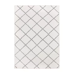 My Magic Carpet Median Diamond Machine Washable Rug