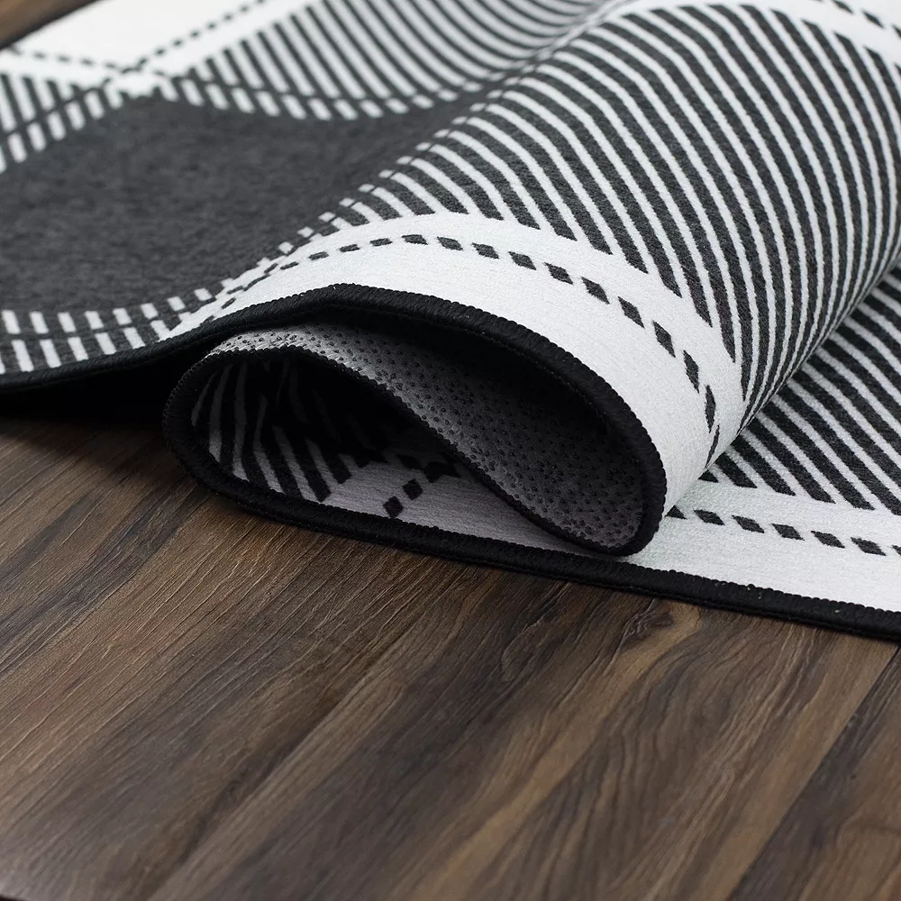 My Magic Carpet Buffalo Plaid Machine Washable Rug 4 My Magic Carpet Buffalo Plaid Machine Washable Rug - Image 4