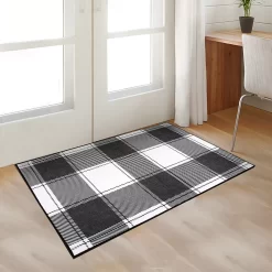 My Magic Carpet Buffalo Plaid Machine Washable Rug 10 My Magic Carpet Buffalo Plaid Machine Washable Rug -Carpet Floor Shop 4923019 ALT5