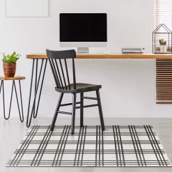 My Magic Carpet Plaid Machine Washable Rug 10 My Magic Carpet Plaid Machine Washable Rug -Carpet Floor Shop 4923020 ALT5