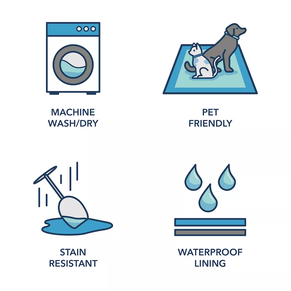 My Magic Carpet Yanis Machine Washable Rug 5 My Magic Carpet Yanis Machine Washable Rug - Image 5