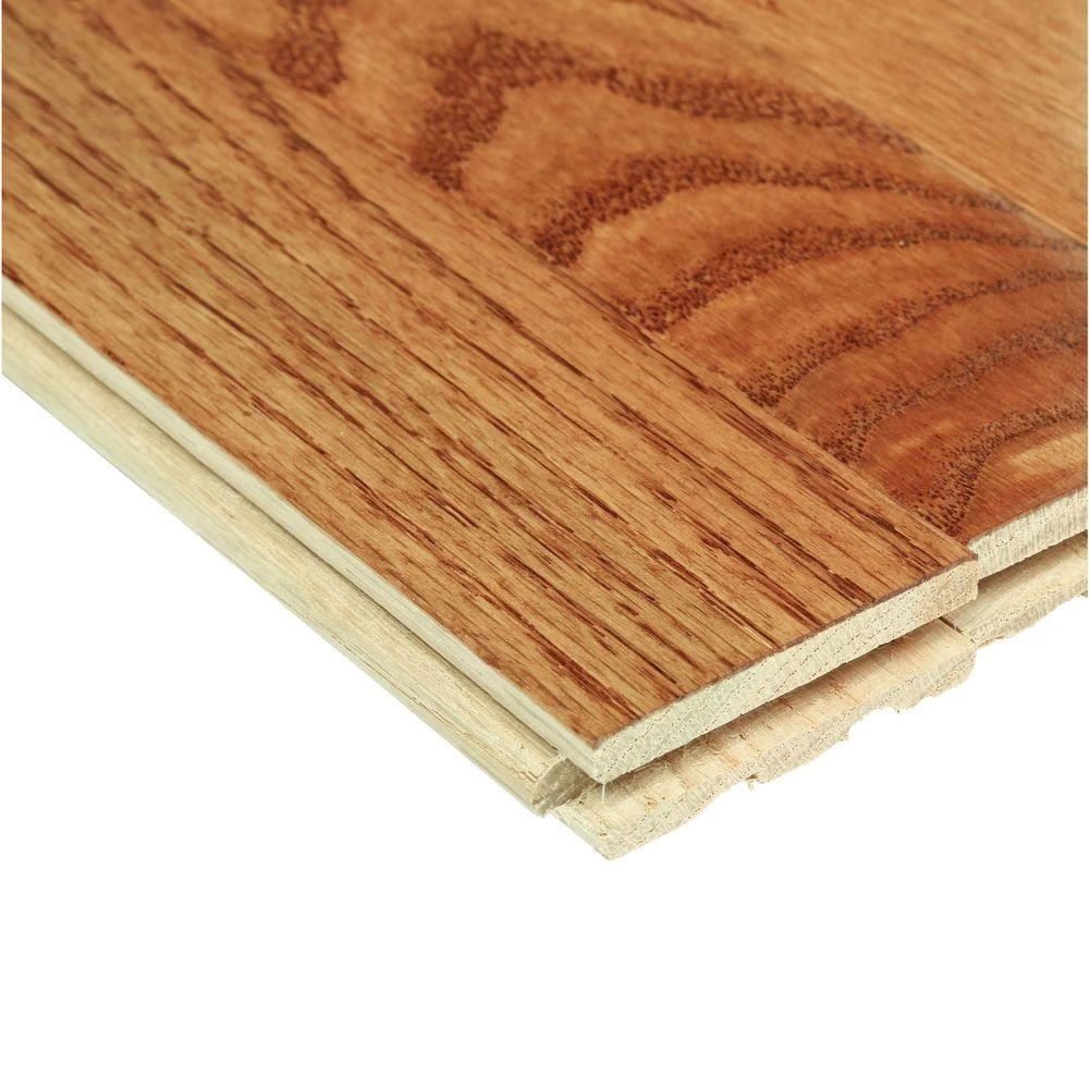 Bruce Plano Marsh Oak 3/4 In. Thick X 2-1/4 In. Wide X Varying Length Solid Hardwood Flooring (20 Sq. Ft. / Case) 6 Bruce Plano Marsh Oak 3/4 In. Thick X 2-1/4 In. Wide X Varying Length Solid Hardwood Flooring (20 Sq. Ft. / Case) - Image 6