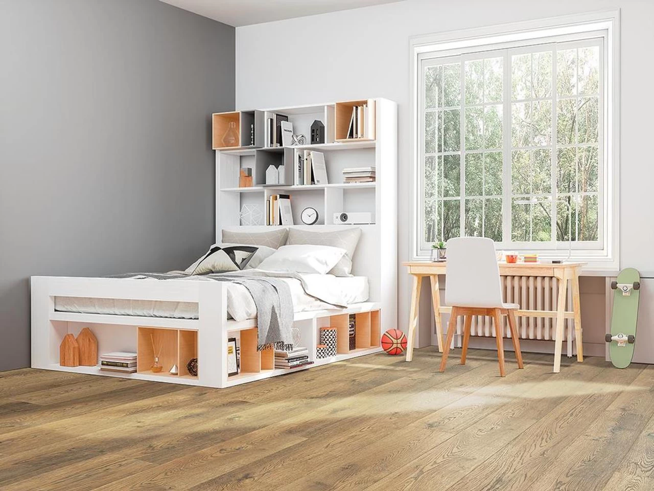 Pergo Elements Preferred LeGrand PSR03-02 Guilded 7-1/2" X 54-1/4" 14 MM Laminate Flooring 2 Pergo Elements Preferred LeGrand PSR03-02 Guilded 7-1/2" X 54-1/4" 14 MM Laminate Flooring - Image 2