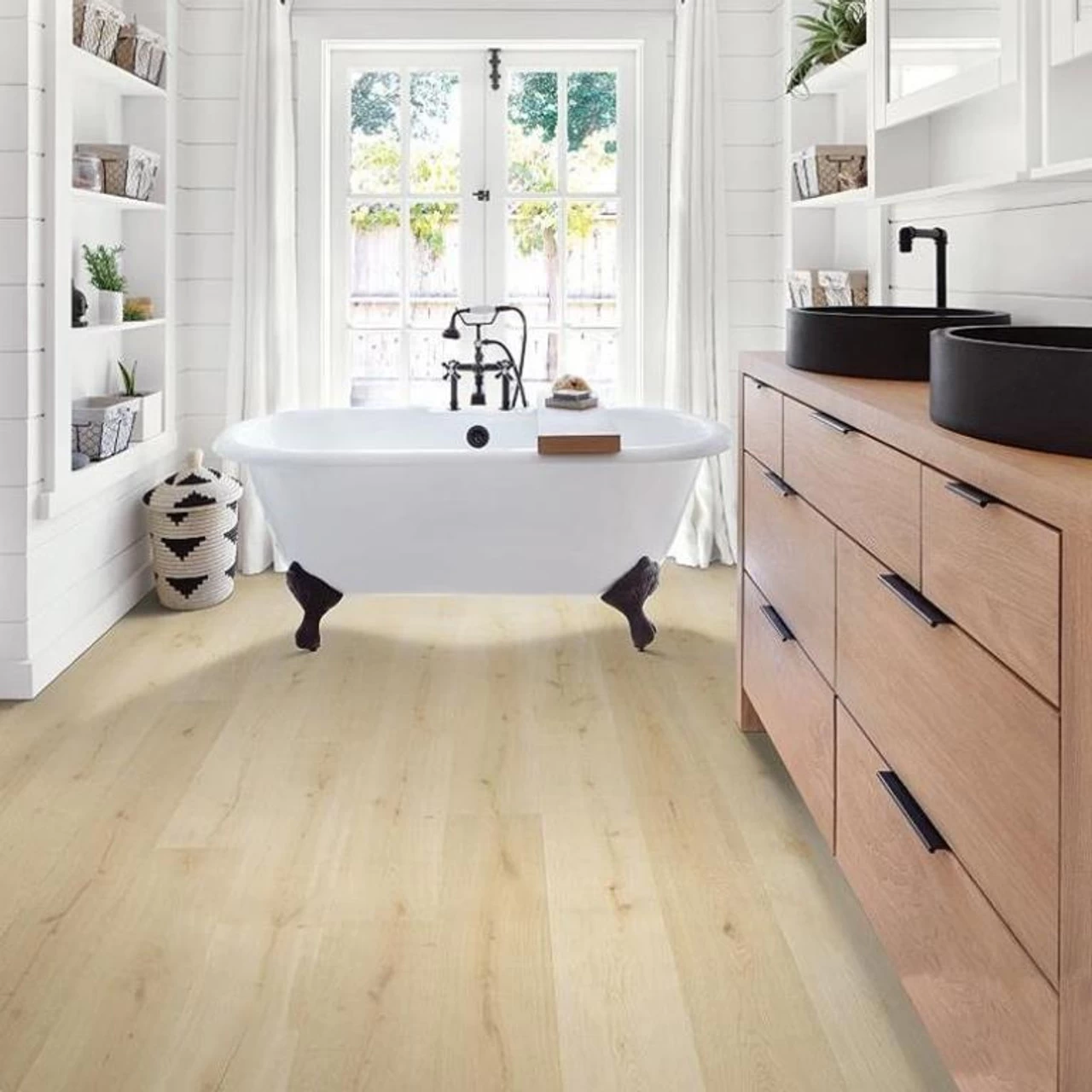 Karastan BelleLuxe Belhancourt KLWO3-02 Linen Wash Oak 9-7/16" X 80-1/2" 10 MM Laminate Flooring 2 Karastan BelleLuxe Belhancourt KLWO3-02 Linen Wash Oak 9-7/16" X 80-1/2" 10 MM Laminate Flooring - Image 2