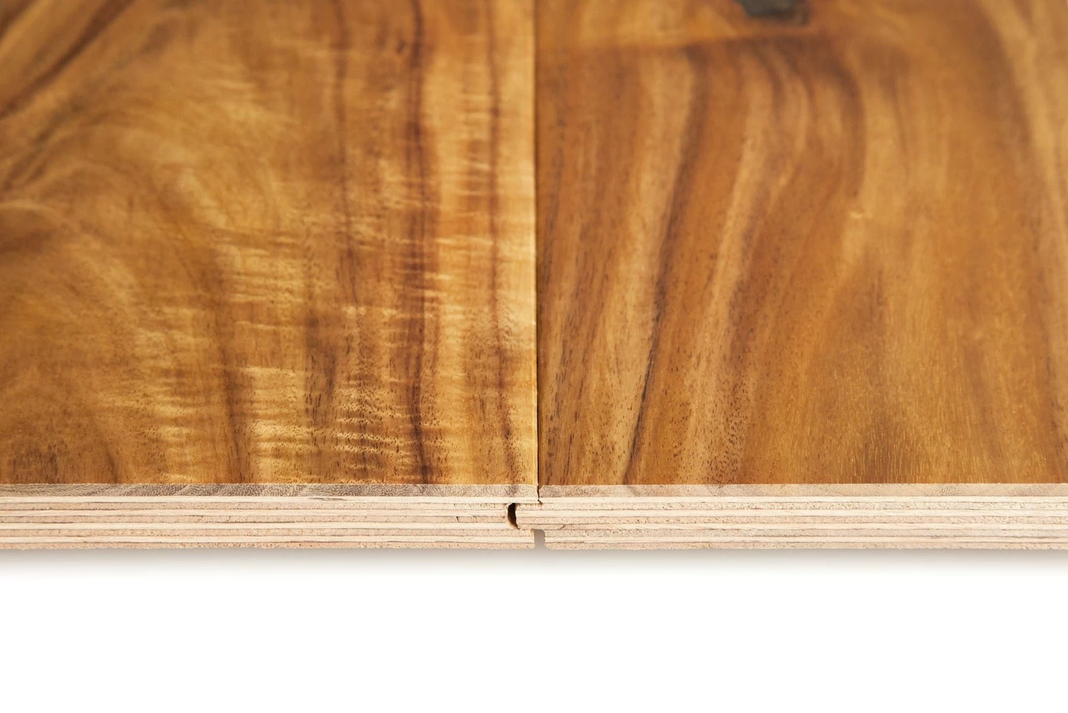 BuildDirect Acacia Smooth Natural Acacia 3mm Thick RL X 4.75" Engineered Hardwood Flooring (33.1 Sq Ft Per Box) 5 BuildDirect Acacia Smooth Natural Acacia 3mm Thick RL X 4.75" Engineered Hardwood Flooring (33.1 Sq Ft Per Box) - Image 5