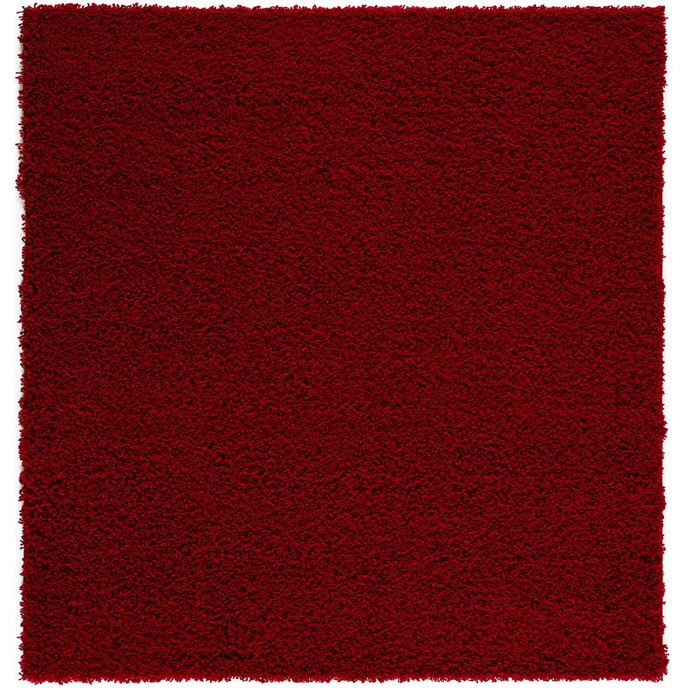 L'baiet Modern Indoor Rectangular Carpet, Pad, Mat Livia Red Shag 8' X 10' Rug 1 L'baiet Modern Indoor Rectangular Carpet, Pad, Mat Livia Red Shag 8' X 10' Rug