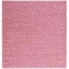 L'baiet Modern Indoor Rectangular Carpet, Pad, Mat Gemma Pink Shag 2' X 6' Rug