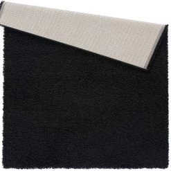 L'baiet Modern Indoor Rectangular Carpet, Pad, Mat Alora Black Shag 2' X 3' Rug 6 L'baiet Modern Indoor Rectangular Carpet, Pad, Mat Alora Black Shag 2' X 3' Rug -Carpet Floor Shop 5613885 ALT2