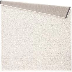 L'baiet Modern Indoor Rectangular Carpet, Pad, Mat Jenny White Shag 8' X 10' Rug 6 L'baiet Modern Indoor Rectangular Carpet, Pad, Mat Jenny White Shag 8' X 10' Rug -Carpet Floor Shop 5613888 ALT2